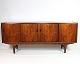 Sideboard in rosewood from Westergaards Furniture Factory and of danish design 
from the 1960s.
5000m2 showroom.