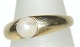 Antik Huset 
presents: 
Gold ring 
with pearl, 14 
carats gold
Size: 58