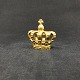 Crown in gold painted metal
