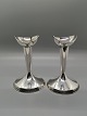 A pair of Swedish of silver candlesticks