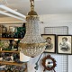Unusual small prism chandelier