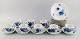 Royal Copenhagen Blue Flower Curved coffee service for eight people. 1980s. 
Model number 10/1549.
