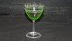 White wine glass Light Green #Ekeby Glass service From Holmegaard