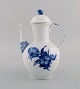 Royal Copenhagen Blue Flower Braided coffee pot. Model number 10/8189. Dated 
1945.
