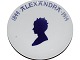 Royal Copenhagen Mindeplatte fra 1914Dronning ...