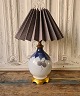 Royal Copenhagen Art Nouveau bordlampe dekoreret med ...