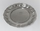 Silbernes Flaschentablett (830). Durchmesser 15,5 cm. Gute Qualität.