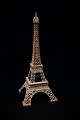 Ældre Eiffeltårn fra Paris i forgyldt metal med fin ...