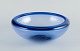 L'Art præsenterer: Holmegaard, ”Provence” skål i blåt kunstglas.