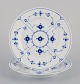 L'Art presents: 
Royal 
Copenhagen Blue 
Fluted Plain. 
Two plates.