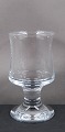 Ship's glassware by Danish Holmegaard, white wine glasses 12cm.