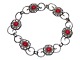 Hingelberg silver
Bracelet with red corals from 1940-1950