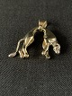 Gold Pendant Leopard in 8 Carat Gold
Height 2.8 cm with the ring