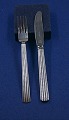 Bernadotte Georg Jensen Danish silver flatware, settings luncheon cutlery of 2 pieces