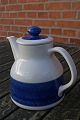 Blue Koka Swedish porcelain, covered coffee pots