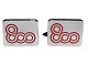 Georg Jensen sterling silver
Cufflinks 800th jubilee of Copenhagen