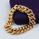 Wide bracelet of 14k gold and rosegold Wide bracelet of 14k gold and rosegold