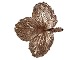 Flora Danica brooch - Gilded sterling silver