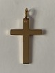 Gold cross in solid 14 carat gold. Stamped VB 585