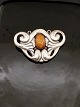 Art Nouveau 
sølv broche