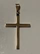 Cross pendant in 14 carats
Stamped: 585.