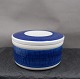 Blue Koka Swedish porcelain, covered butter jar