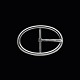 Georg Jensen 
Bæltespænde i 
sterling sølv 
#A104 - Andreas 
...