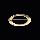 Hans Hansen. 
Oval 14k Gold 
Brooch #103 - 
Bent Gabrielsen