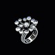 Vilhelm 
Holmstrup. 14k 
White Gold Ring 
Moonstones and 
...