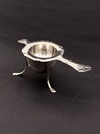 Silver French lily  tea strainer