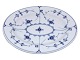 Blue Fluted Plain Thick porcelain
Small platter 25.4 cm.