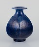 Svend Hammershøi for Kähler.
Large ceramic vase,  beautiful deep blue glaze.