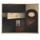 Albert Bertelsen, 1921-2019, oil on canvas. "Stillife with Clock". Signed and dated 1973. Visible size: 81x100cm. With frame: 87x106cm