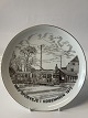 Plate with motif 1863 tramways in Copenhagen 1972 from B&G.