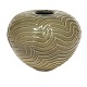 Aabenraa 
Antikvitetshandel 
presents: 
Per Weiss, 
Denmark, 
1953-2023, 
stoneware vase. 
Signed Weiss. 
H: 18cm. D: 
21cm