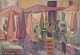Aksel Møller 
(1909-1994), 
Danish artist. 
Oil on ...