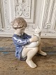 Royal 
Copenhagen 
figur - Pige 
med kat no. 
4631