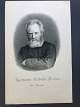 Ole Buus Larsen 
præsenterer: 
Portræt af 
billedhuggeren 
H.W Bissen - 
litografi af 
Em. Bærentzen 
ca. 1850.