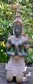 Tempelvogter, 
kvinde, i 
bronze, 
Thailand, 20. 
årh.