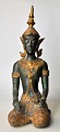 Tempelvogter, 
mand, i bronze, 
Thailand, 20. 
årh.