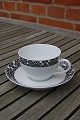 Bella Black fra 
Pillivuyt 
Fransk 
porcelæn, sæt 
kopper ...