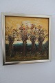 Stig Sander 
Maleri
Ca.: 24cm x 
24cm inkl. 
ramme
Stig ...