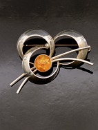 N E From sterling slv vintage broche
