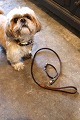 Vintage Louis Vuitton hundehalsbånd & snor i LV monogram...
