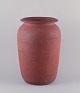 L'Art presents: 
Kähler, 
large floor 
vase of 
unglazed red 
clay.