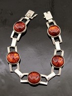 N E From sterling slv armlnke med rav