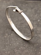 Georg Jensen Sterling slv Turan armring med diamanter  #204