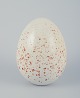Höganäs, 
Sweden.
Stoneware egg.