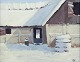 Roald Hansen 
(f. 1938), 
dansk maler. 
Olie på ...