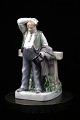K&Co. presents: 
Bing & 
Grondahl 
porcelain 
figurine of 
"The Thirsty 
Man" "The 
Tuborg Man.
"B&G 2435...